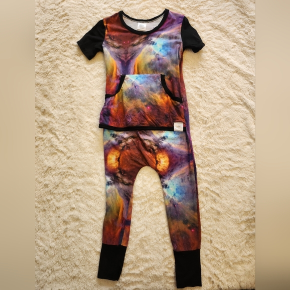 Ready Set Romper - Front Opening Short Sleeve Romper - Picture 1 of 4